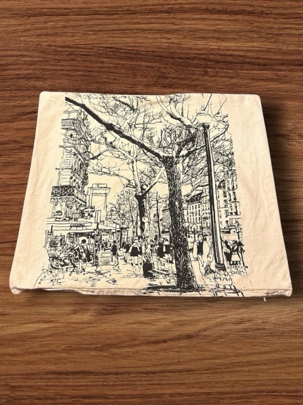 City Street Throw Pillow Cover